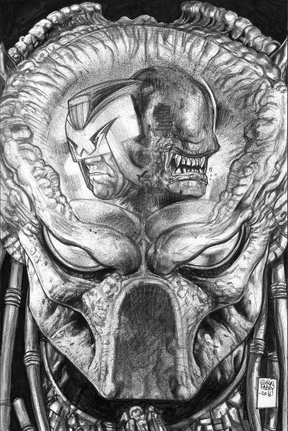 PREDATOR VS JUDGE DREDD VS ALIENS - #3