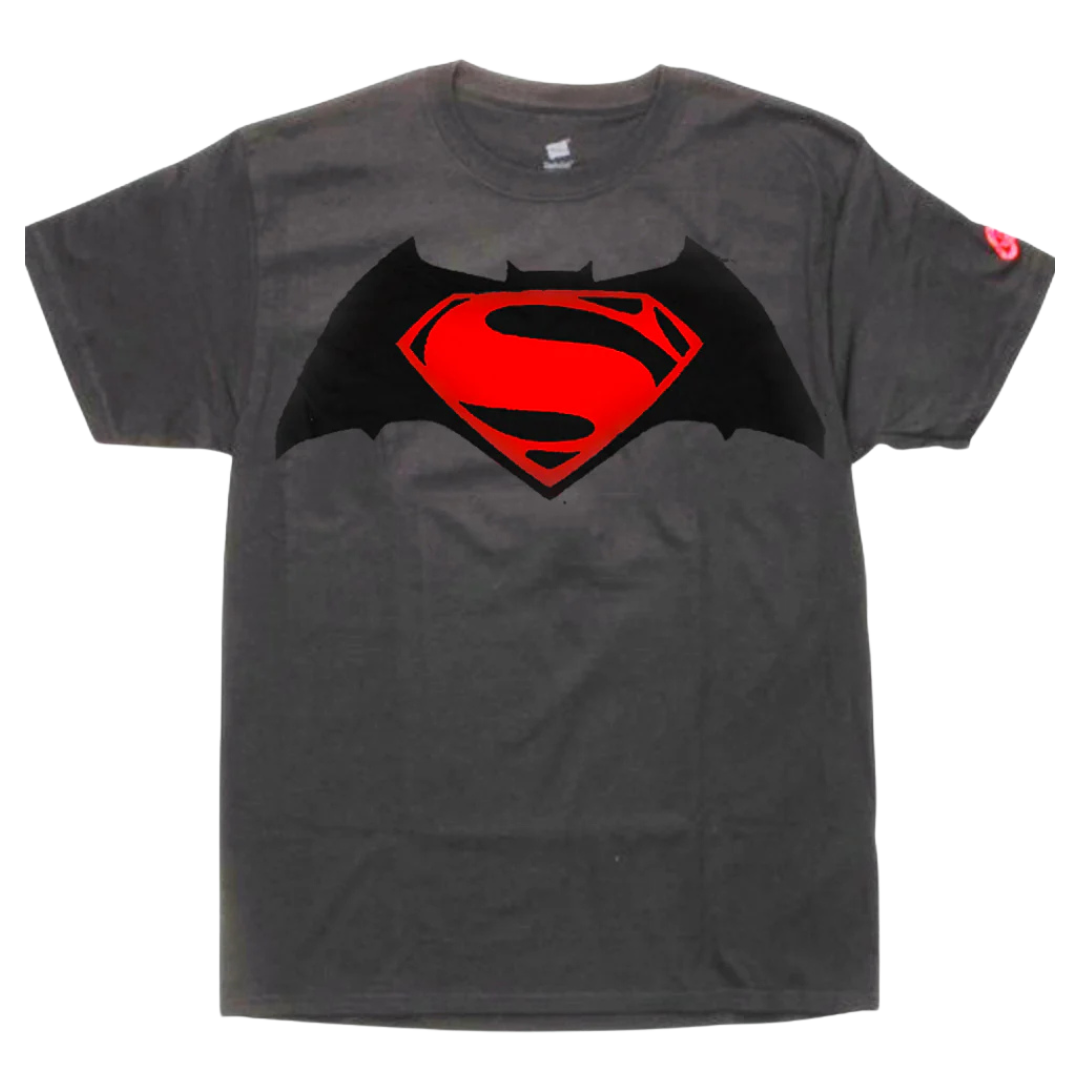 SHIRT : WOMEN'S - DC BATMAN VS SUPERMAN LOGO