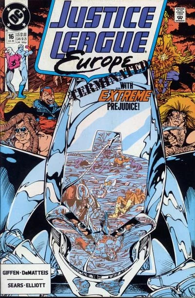 JUSTICE LEAGUE EUROPE - 1989 #16