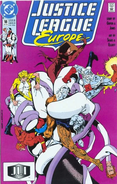 JUSTICE LEAGUE EUROPE - 1989 #18