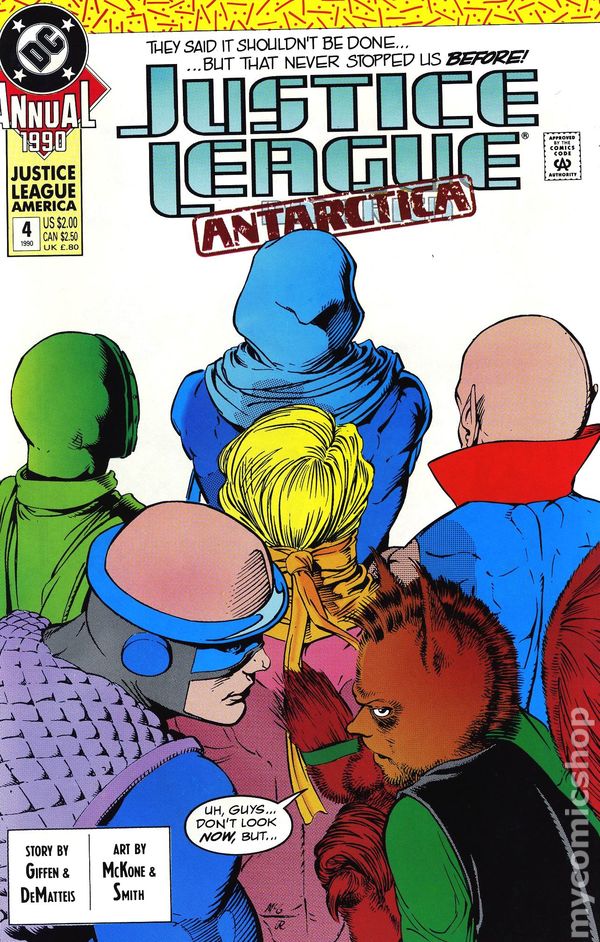 JUSTICE LEAGUE AMERICA ANNUAL - 1987 #4