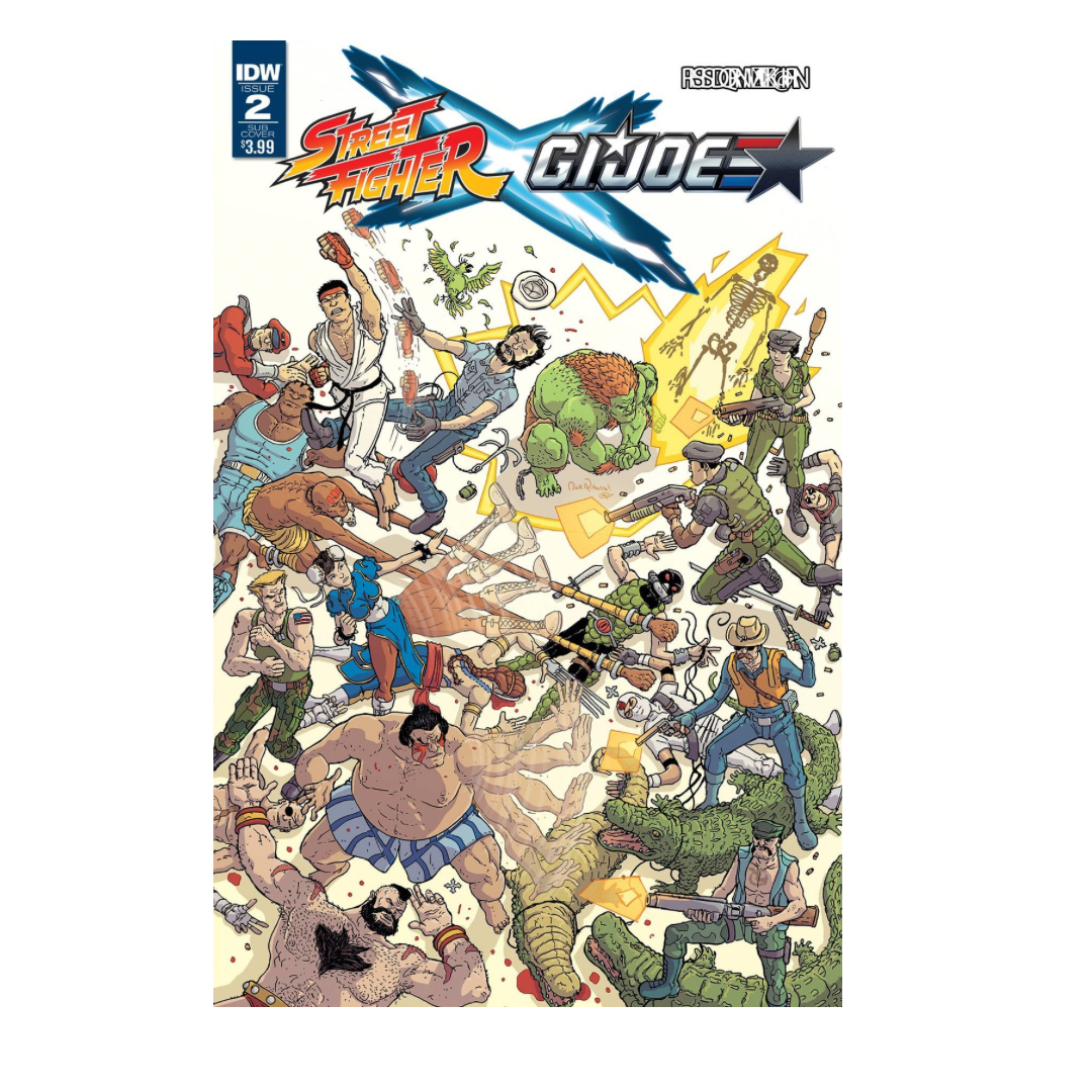 STREET FIGHTER GI JOE - #2 SUB CVR