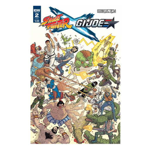 STREET FIGHTER GI JOE - #2 SUB CVR