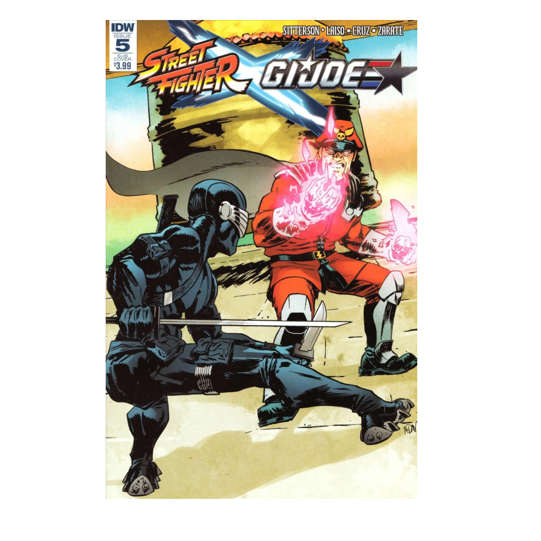 STREET FIGHTER GI JOE - #5 SUB CVR