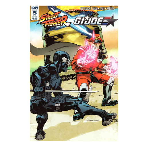 STREET FIGHTER GI JOE - #5 SUB CVR