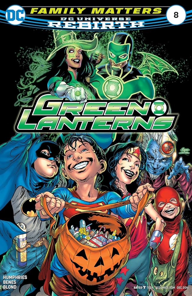 GREEN LANTERNS #8 (REBIRTH)