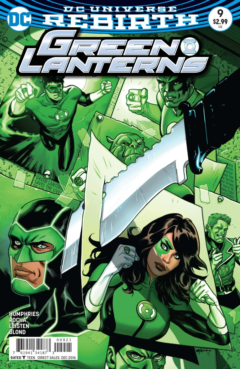 GREEN LANTERNS #9 (REBIRTH)