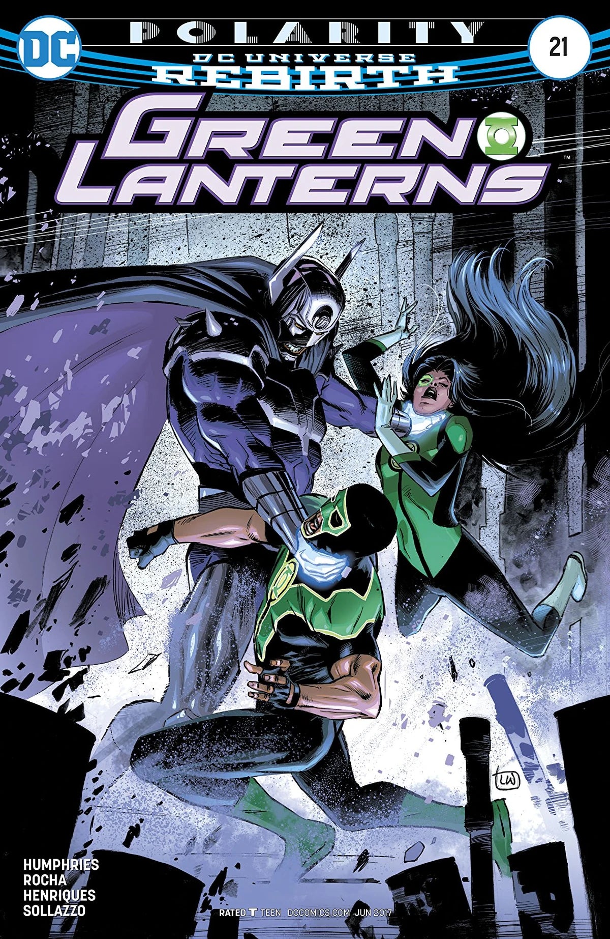 GREEN LANTERNS #21 (REBIRTH)