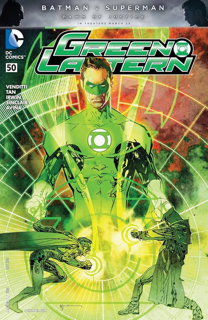 GREEN LANTERN #50 BATMAN VS SUPERMAN CVR (NEW 52)