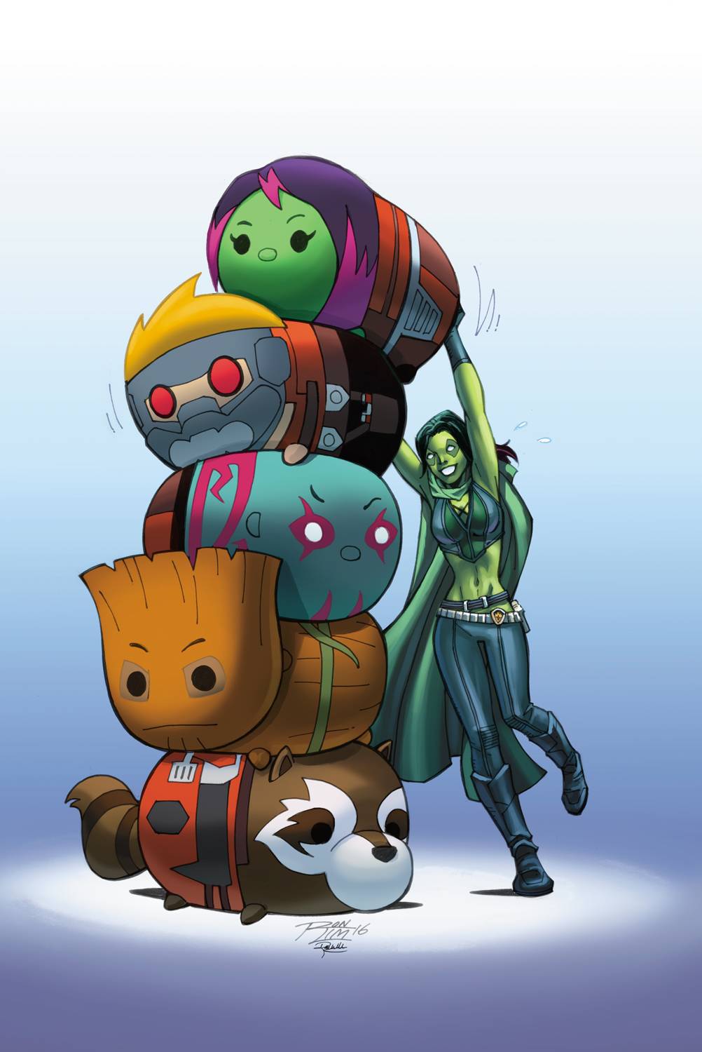 GUARDIANS OF THE GALAXY #11 TSUM TSUM CVR (2015)