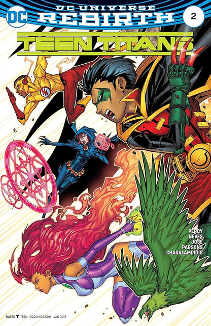 TEEN TITANS #2 (REBIRTH)