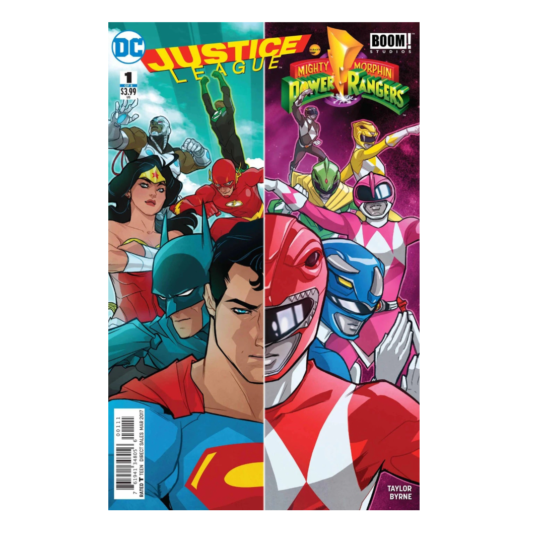JUSTICE LEAGUE / POWER RANGERS - #1