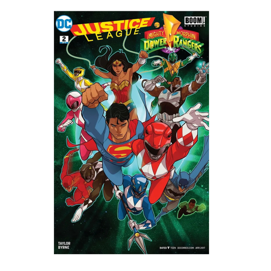 JUSTICE LEAGUE / POWER RANGERS - #2