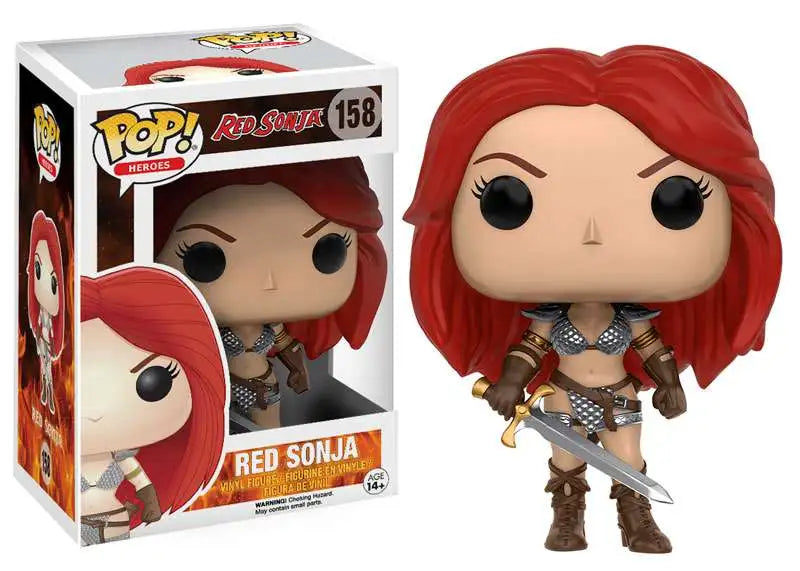 FUNKO POP: HEROES - RED SONJA #158