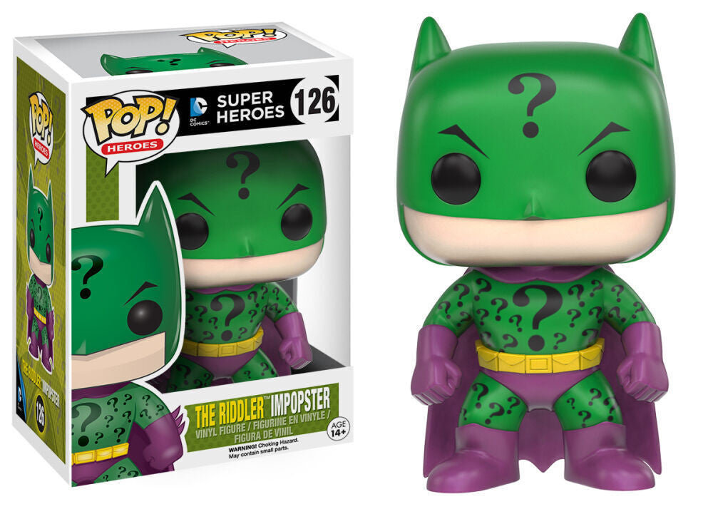 FUNKO POP: BATMAN IMPOPSTERS- THE RIDDLER #126