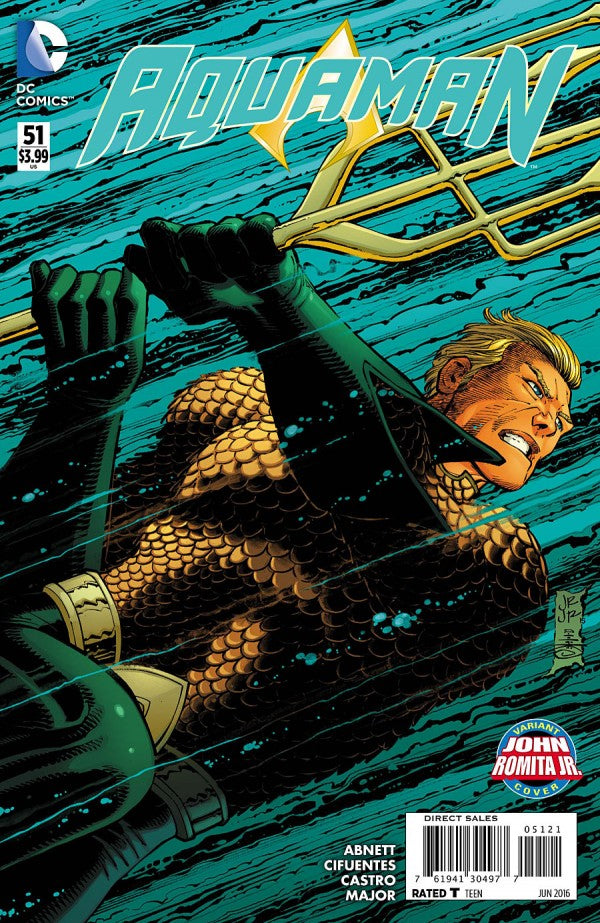 AQUAMAN #51 JOHN ROMITA JR CVR (NEW 52)