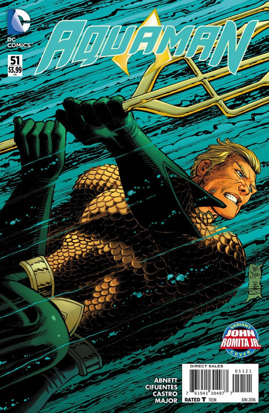 AQUAMAN #51 JOHN ROMITA JR CVR (NEW 52)
