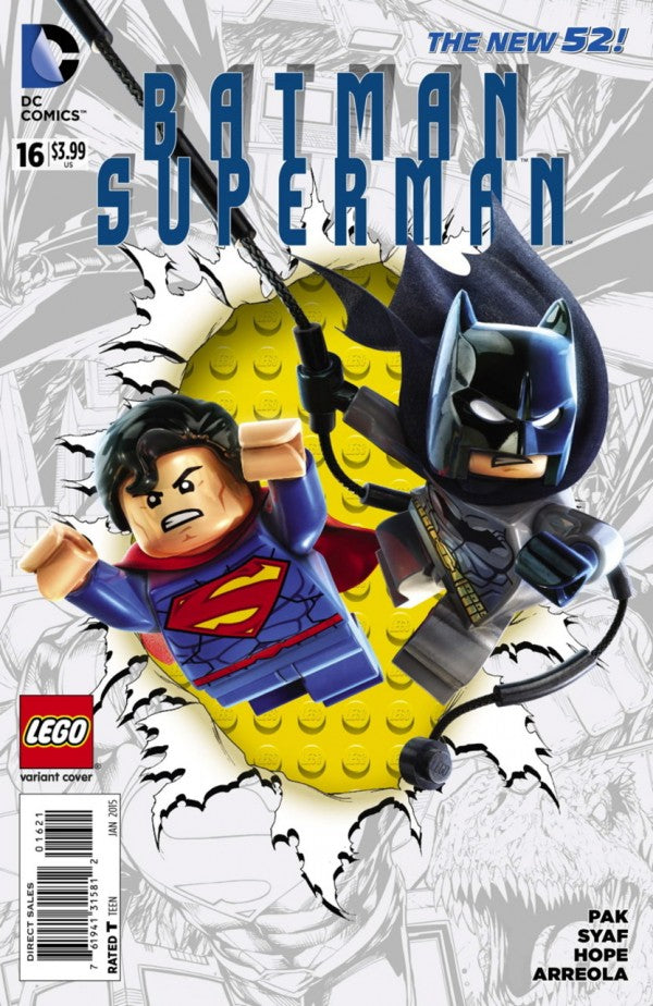 BATMAN/SUPERMAN #16 LEGO CVR (NEW 52)