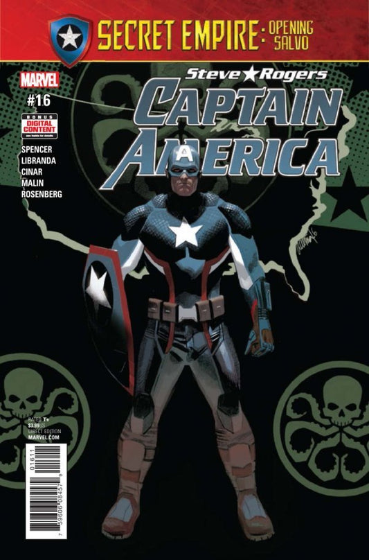 CAPTAIN AMERICA : STEVE ROGERS #16