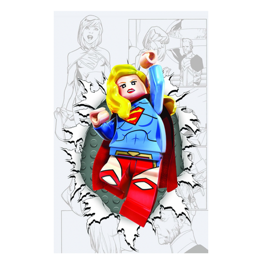 SUPERGIRL - NEW 52 #36 LEGO VAR