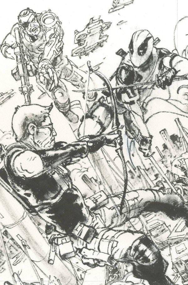 CIVIL WAR II #0 SKETCH CVR