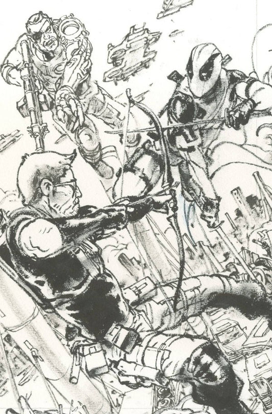 CIVIL WAR II #0 SKETCH CVR