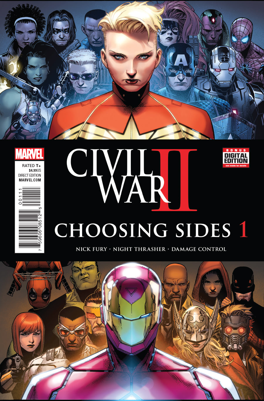 CIVIL WAR II : CHOOSING SIDES #1