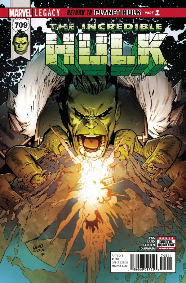 HULK, THE INCREDIBLE #709