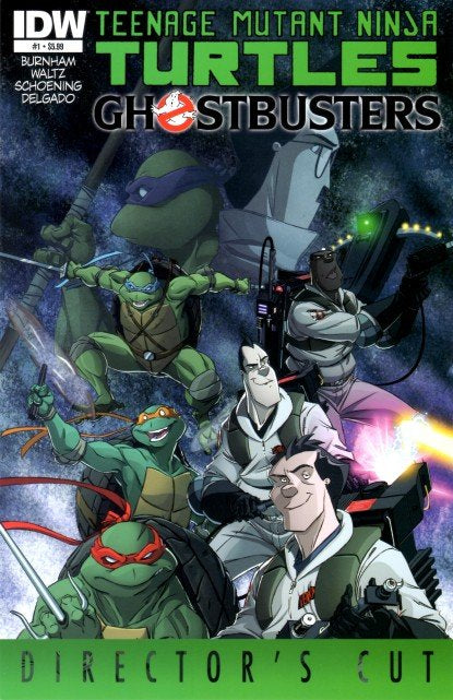 TEENAGE MUTANT NINJA TURTLES GHOSTBUSTERS DIRECTORS CUT #1 (DC)