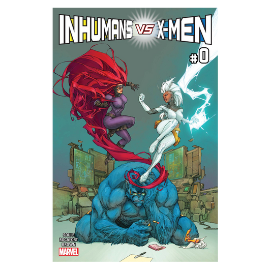 INHUMANS VS XMEN - #0