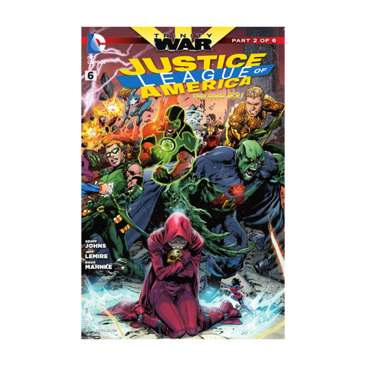 JUSTICE LEAGUE OF AMERICA - NEW 52 #6 TRINITY WAR