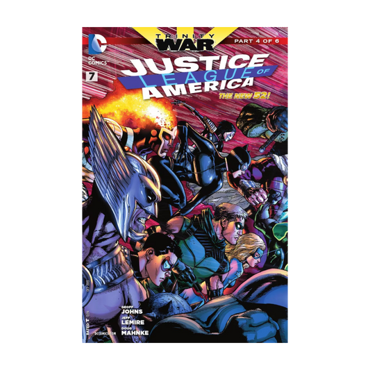 JUSTICE LEAGUE OF AMERICA - NEW 52 #7 TRINITY WAR