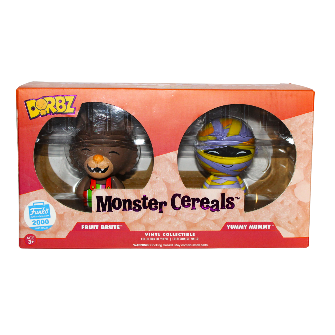 DORBZ : MONSTER CEREALS - FRUIT BRUTE & YUMMY MUMMY