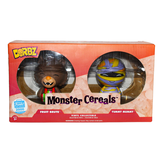 DORBZ : MONSTER CEREALS - FRUIT BRUTE & YUMMY MUMMY