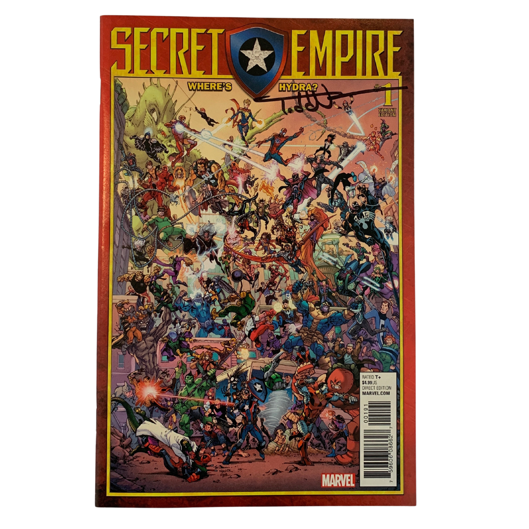 SIGNED : SECRET EMPIRE #1 PARTY VARIANT