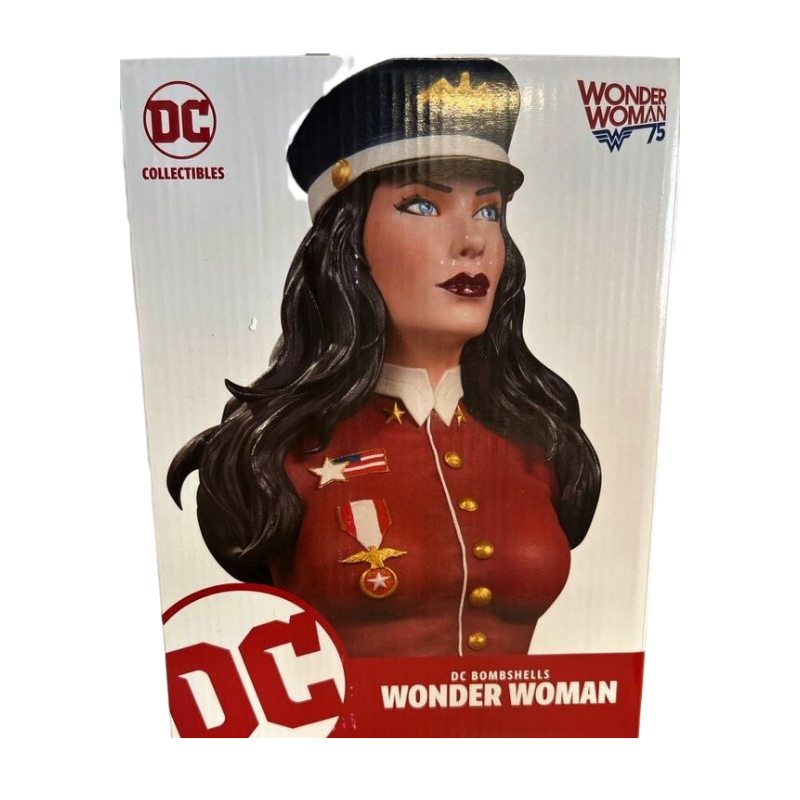 FIGURES : DC COLLECTIBLES - BOMBSHELLS BUST WONDER WOMAN