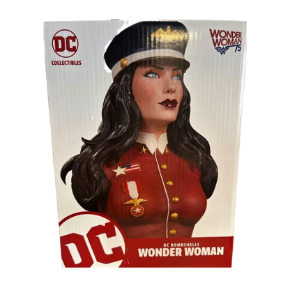 FIGURES : DC COLLECTIBLES - BOMBSHELLS BUST WONDER WOMAN