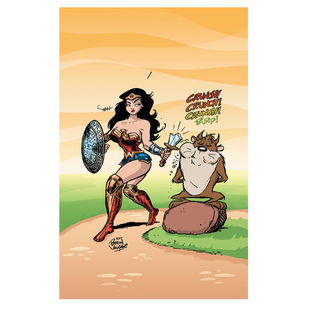 WONDER WOMAN - TASMANIAN DEVIL #1 LOONEY TUNES VAR
